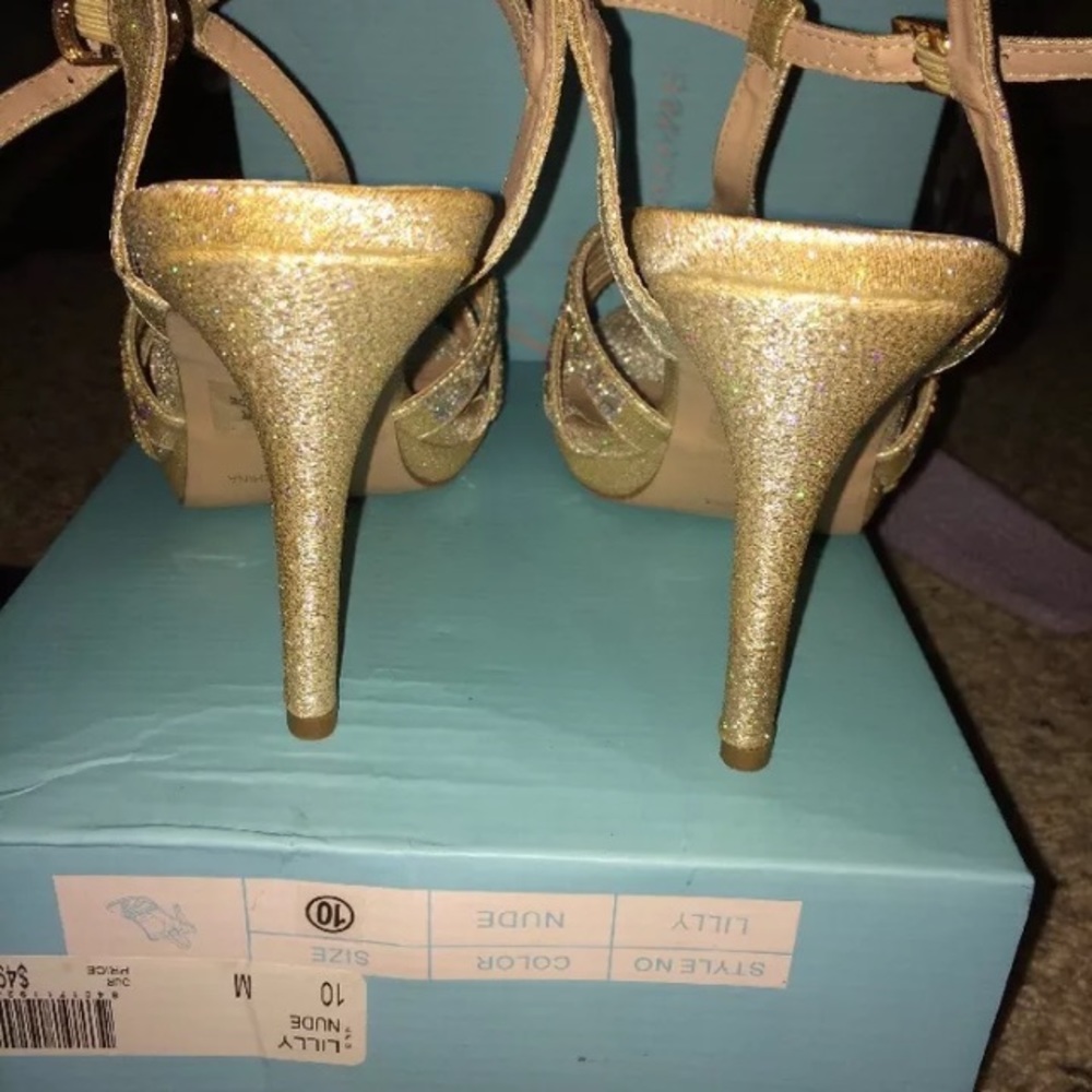 Lorraine Lilly heels size 10 - Picture 3 of 3